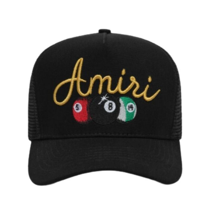 AMIRI ビリヤード トラッカー メッシュキャップ