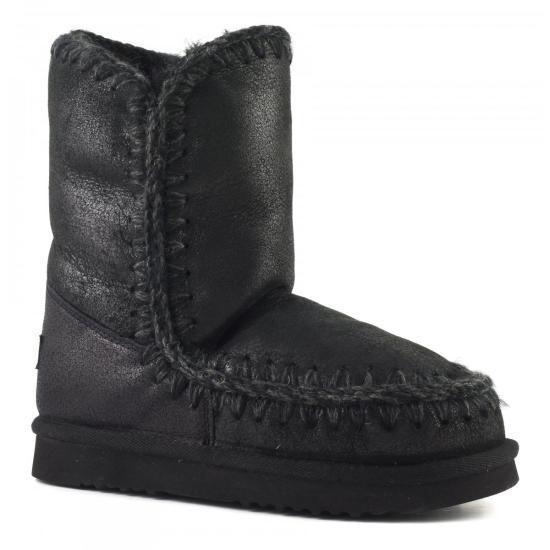 ミドルブーツ MOU Women Boots FW101000B CBKG Black
