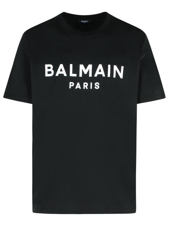 Tシャツ・カットソー BALMAIN Men Polo Shirts FH1EG000BB73EAB Black