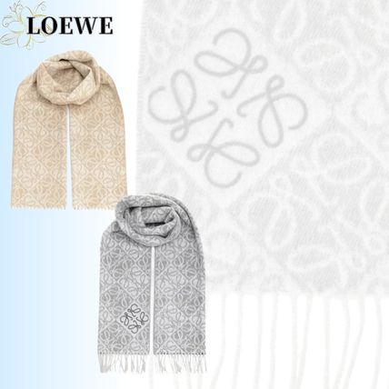 バイカラー LOEWE(ロエベ) マフラー・ストール(レディース