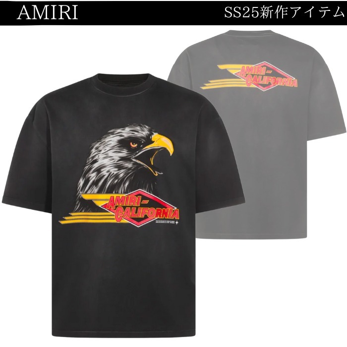 関税込★VIP価格【AMIRI】イーグル オーバーサイズ Tシャツ