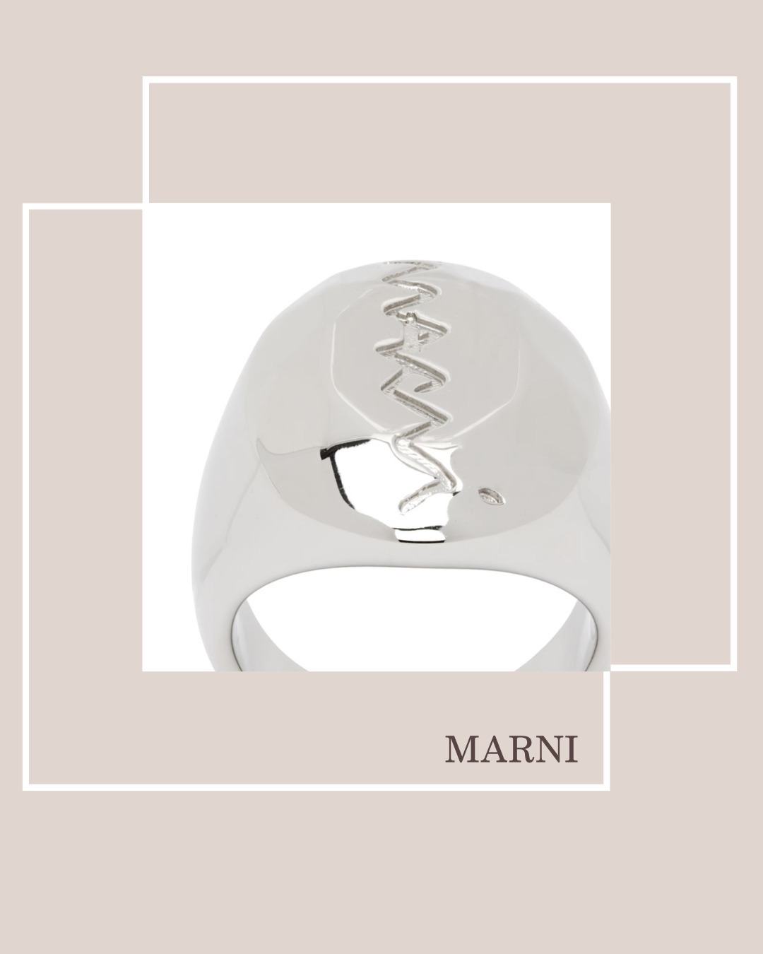 MARNI シグネットリング