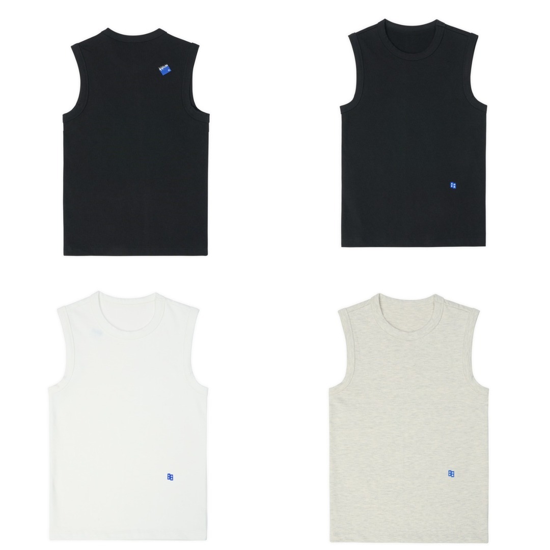 トップスその他 ADERERROR Sig; BL Tag sleeveless 01