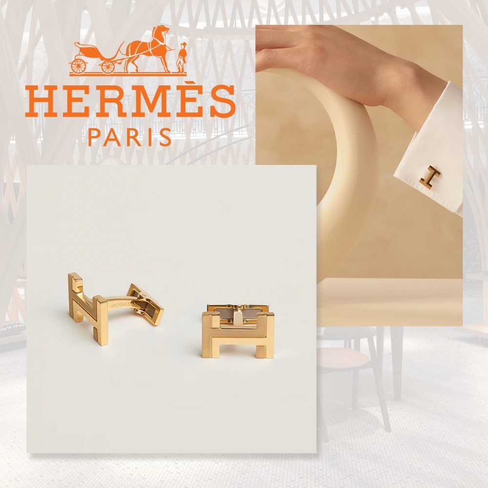 ☆入手困難☆ HERMES H オー・カレ カフリンクス