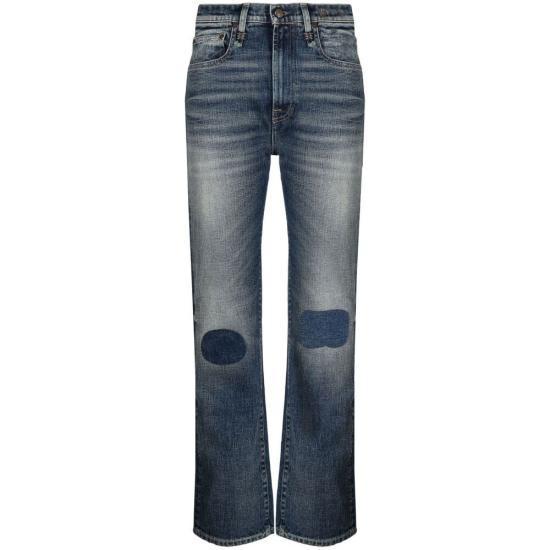 デニム・ジーパン R13 Women Denim Pants R13WD095 D023A DARY BLUE