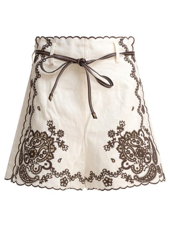 ショートパンツ ZIMMERMANN Women Shorts  Burmudas 3289ASS253IVCH White