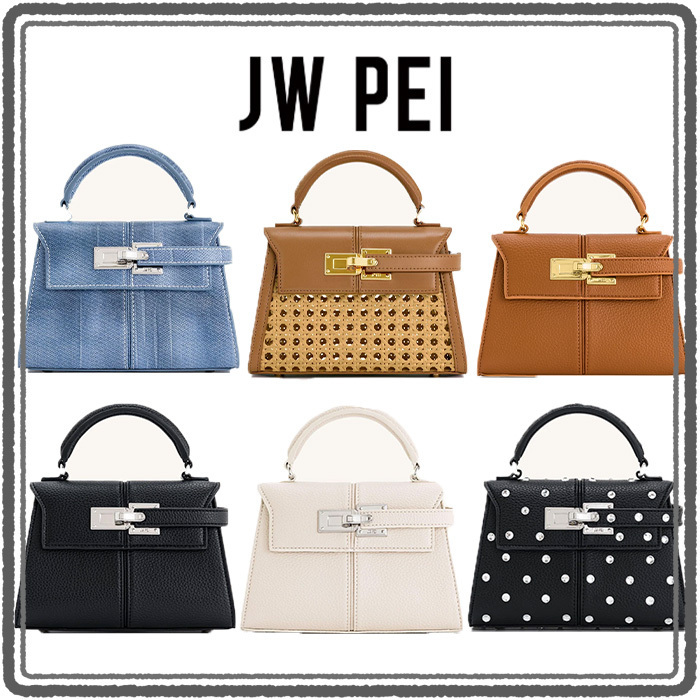 大人気！【JW PEI】Elise ラージ トップハンドルバッグ