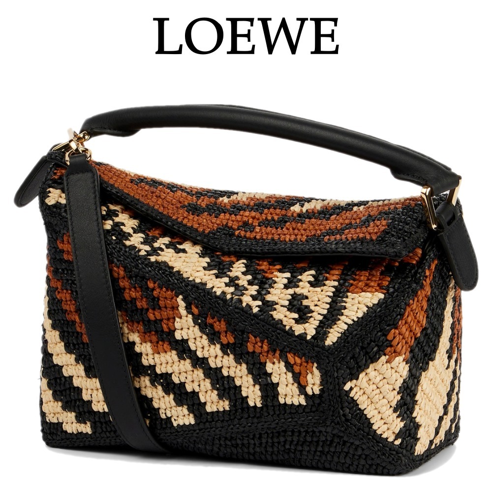 【Loewe】パウライビサ パズルエッジ スモール ショルダーバッグ