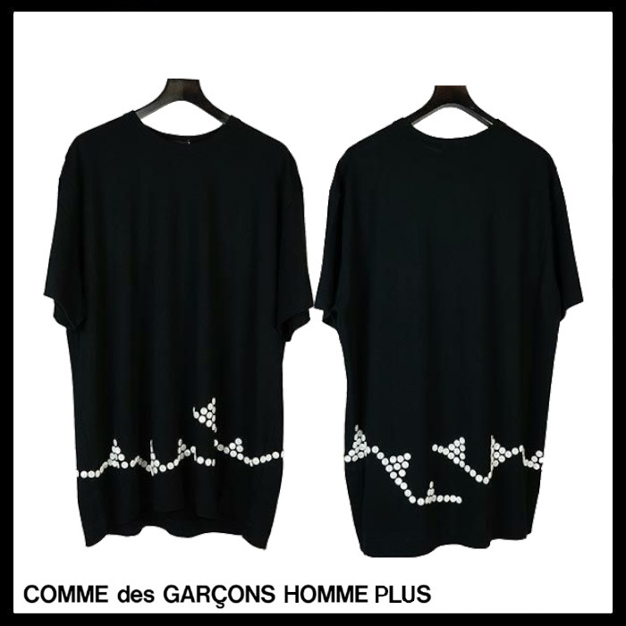 COMME des GARCONS HOMME PLUS 国内買付 ボタン・ワイドTシャツ