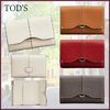 直営店 TOD'S トッズ レザー 長財布 XAWDBNB3300XS