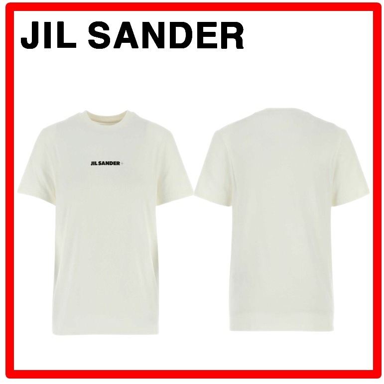 ★人気★【Jil Sander】★ロゴ コットン 半袖 Tシャツ★