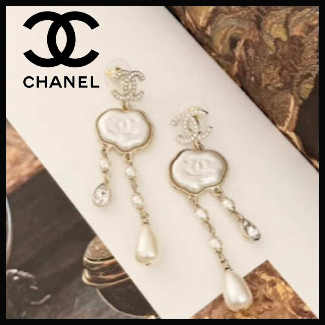 【顔だちを引き立てる♪】CHANEL ピアス