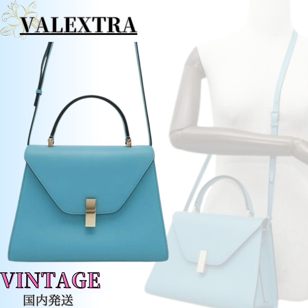 ◆Sランク◆VINTAGE◆【VALEXTRA】イジィデ ジュエル*バッグ