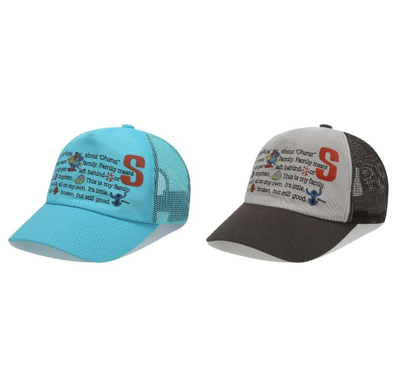 SUNLOVE☆[STITCH] Mesh Trucker Cap