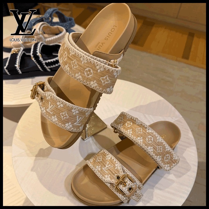 【履きやすさが◎】Louis Vuitton コンフォートフラットミュール