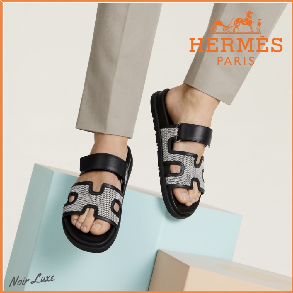 上品＊シンプルでおしゃれ♪【HERMES】Sandalen Chypre