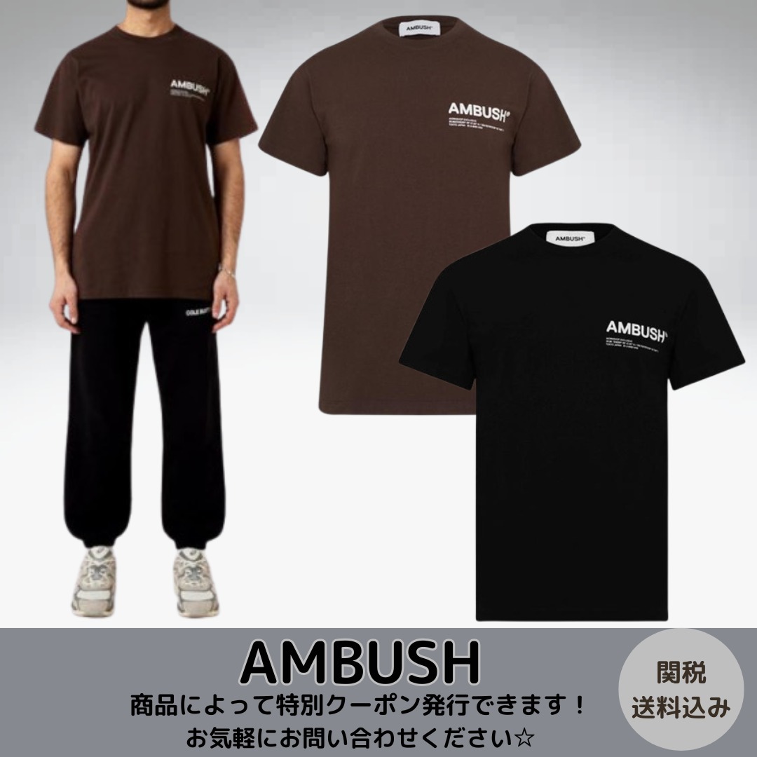【Ambush】Workshop T Shirt Tシャツ BLACK BLOWN 関税送料込