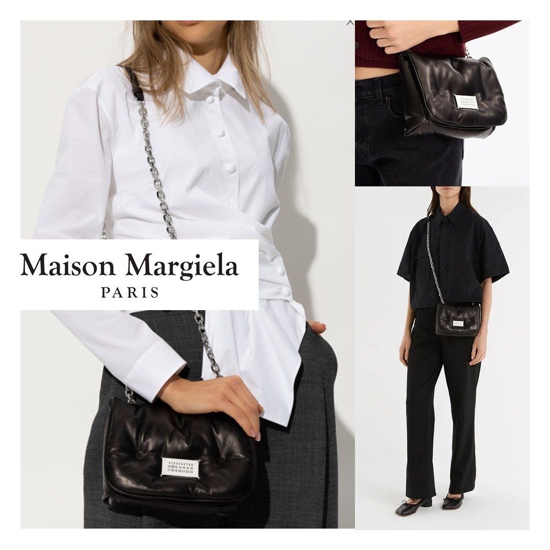 人気 [MAISON MARGIELA] Glam Slam Flap small ショルダーバッグ