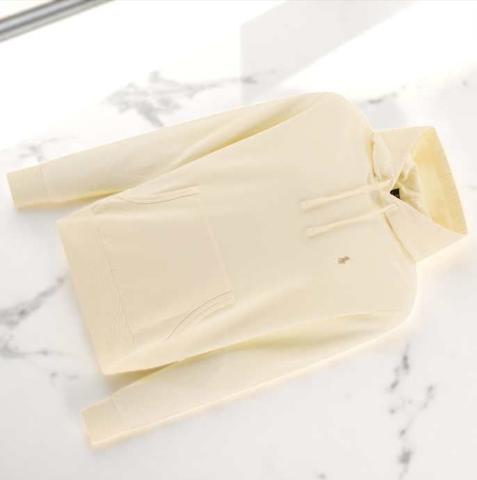 海外希少 【Polo Ralph Lauren】ポロロゴ フーディ クリーム