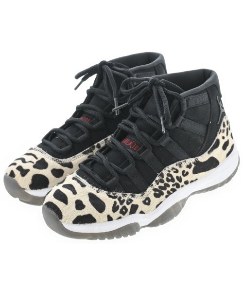 NIKE ナイキ スニーカー ベージュx黒 24cm 3600225Y0230