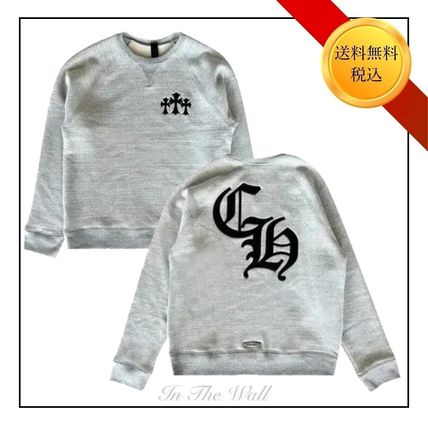 CHROME HEARTS レディース CH セメタリー クロス トレーナー S CHROME HEARTS CEMETERY CROSS(クロムハーツ セメタリークロス
