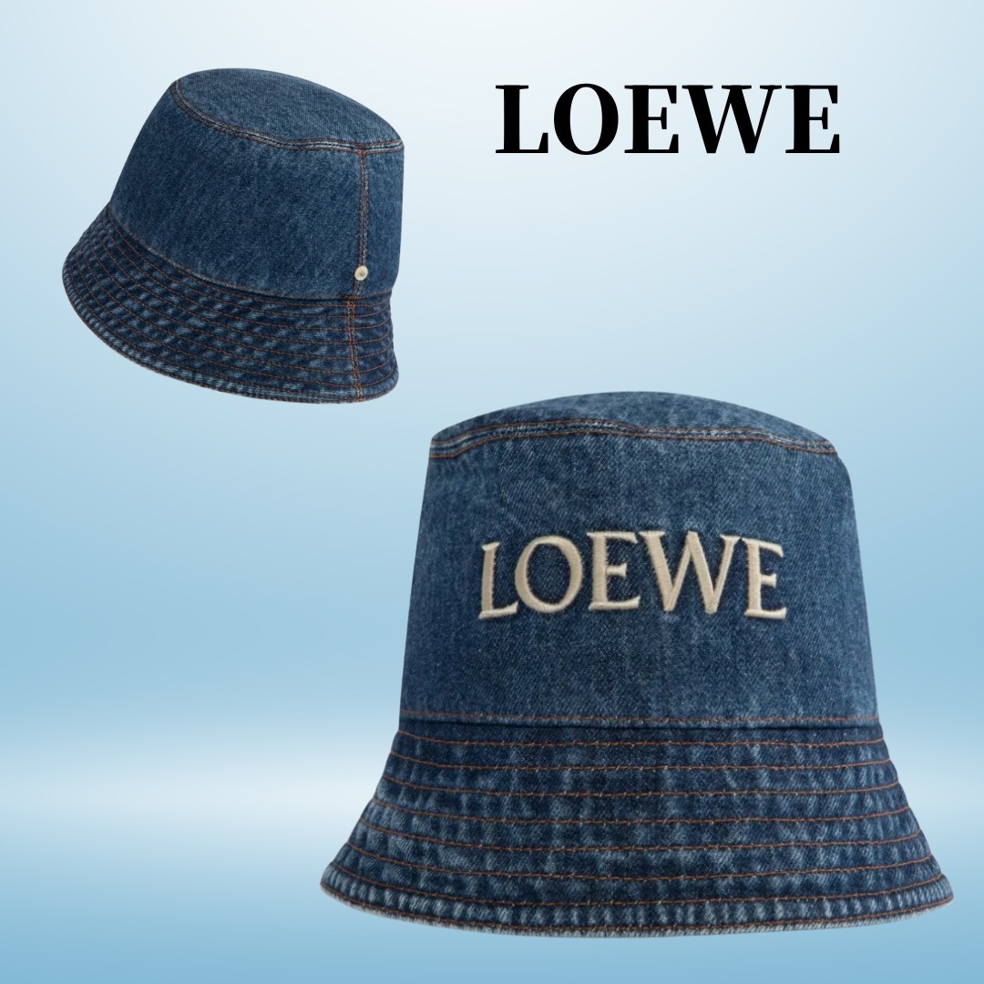 【関税・送料込み】LOEWE デニム バケットハット