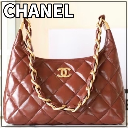 【オシャレカラー】CHANEL 25A ホーボー バッグ