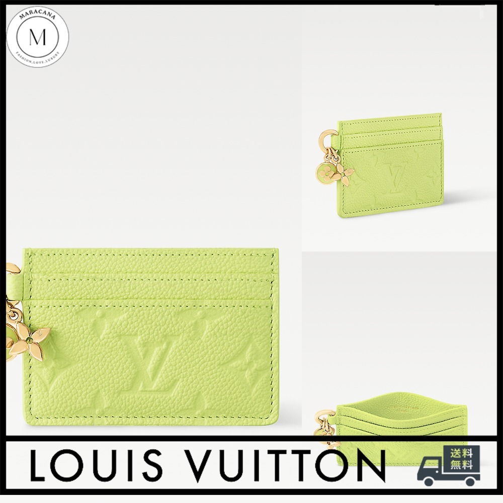 [SALE]ヴィトン Vuittonカードケース ポルトカルト・LV チャーム