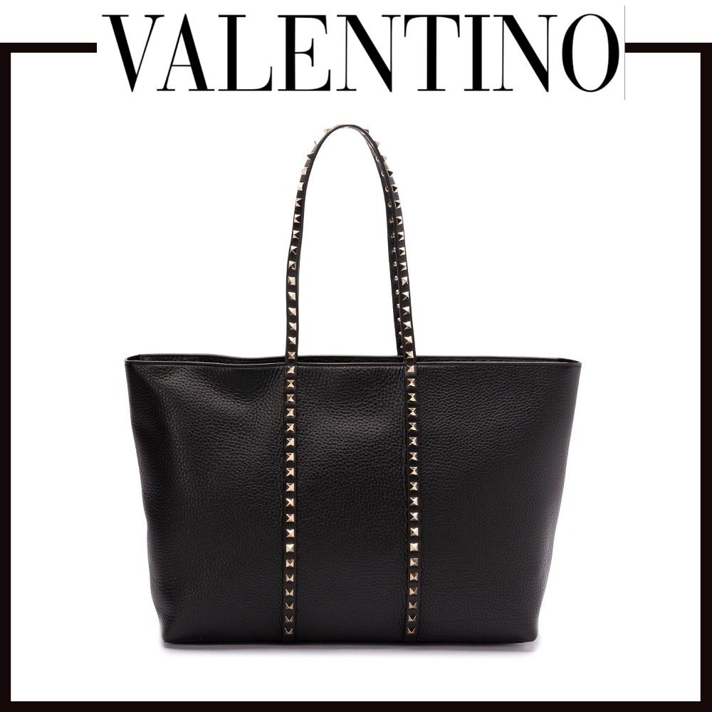 【VIP価格】VALENTINO グレインカーフスキン トートバッグ