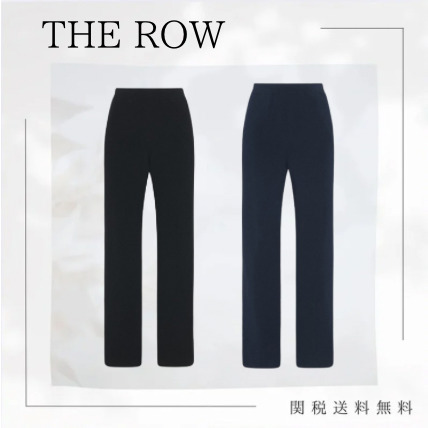 パンツ 25ss THE ROW Koriona silk pants 9093Y901BLK