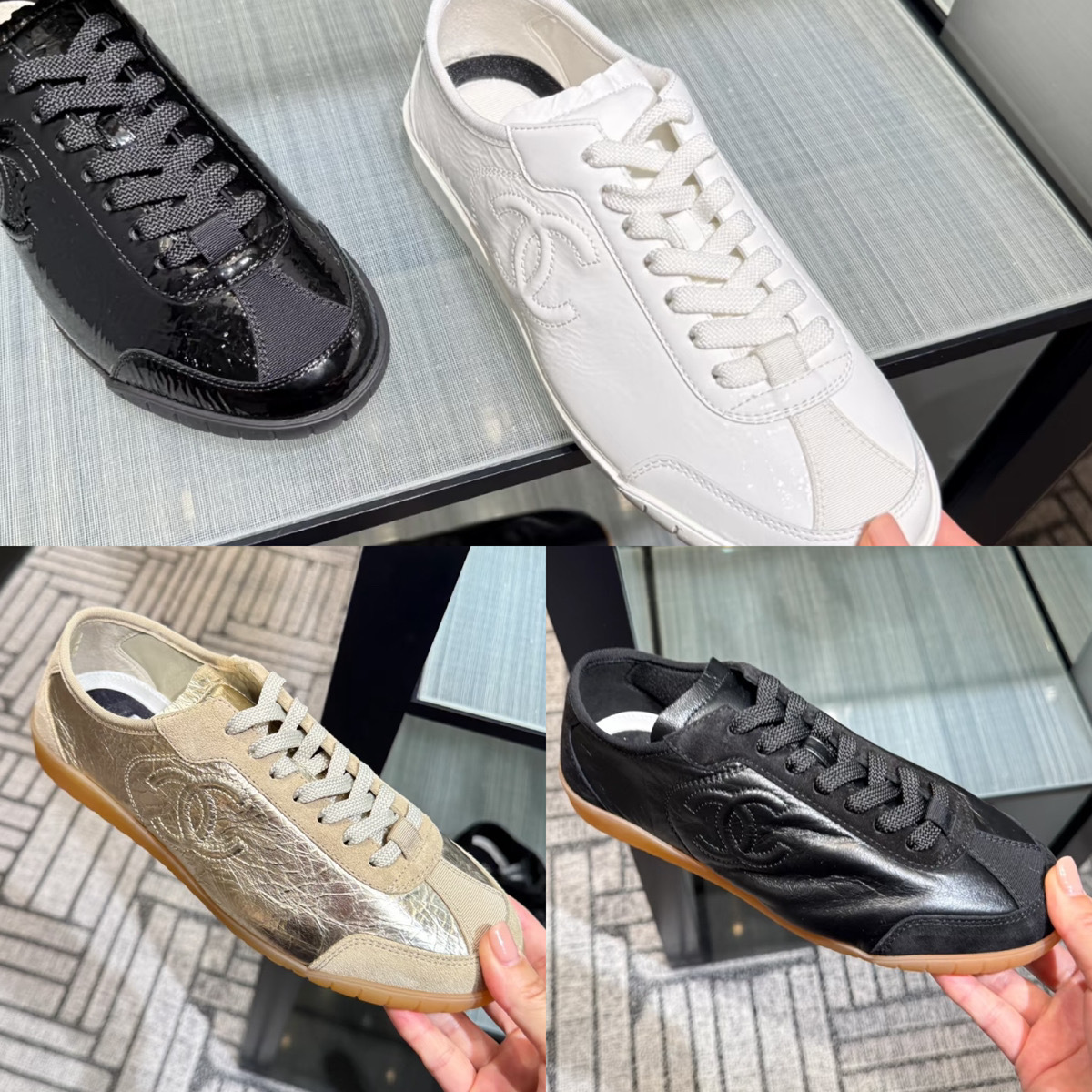シンプルスポーティでクラシックなまい CHANEL スニーカー