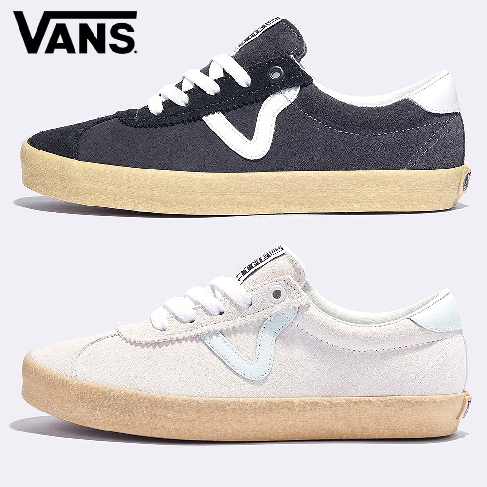 【VANS】 ★ Sport Low ★ Charcoal & White