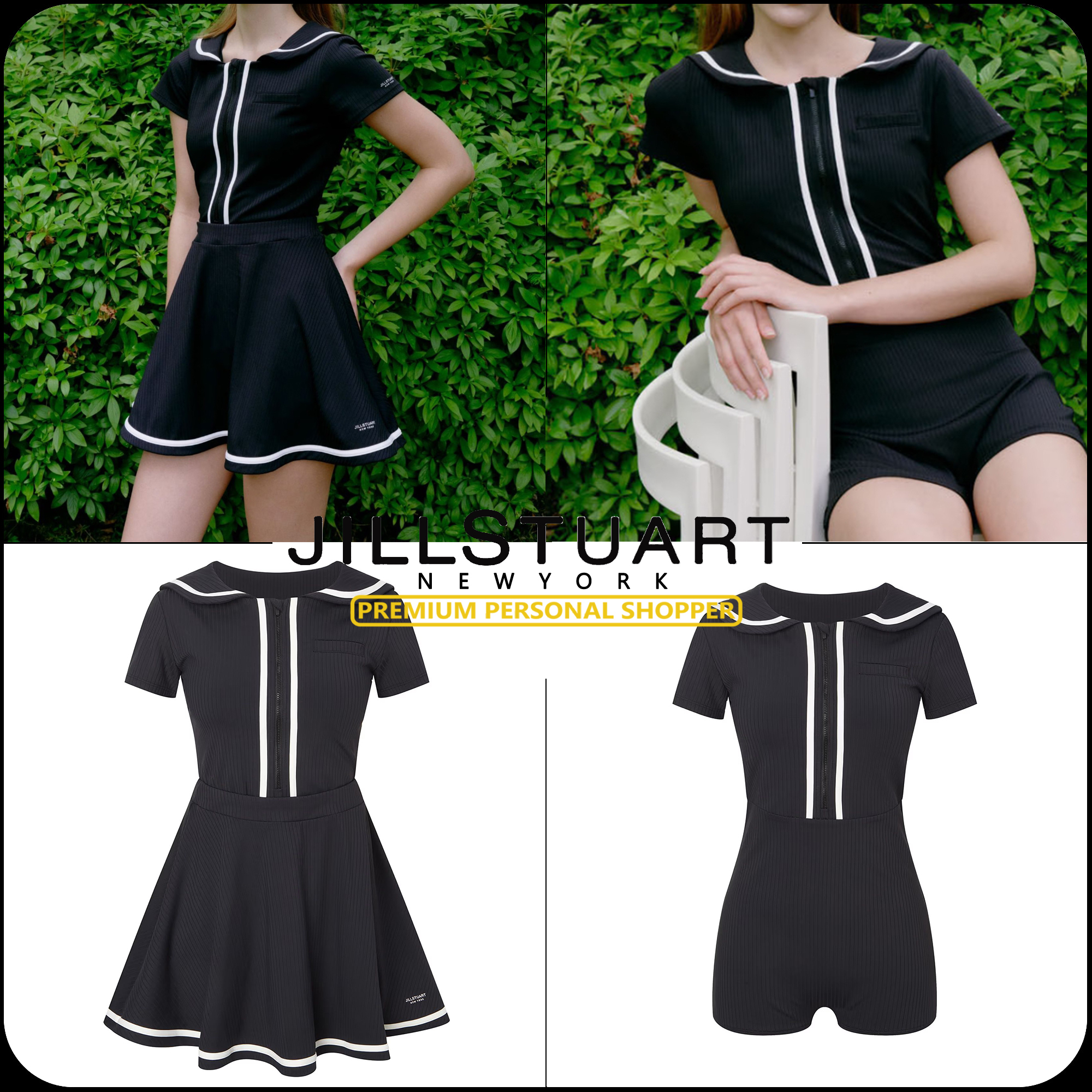 [JILLSTUART]★25SS★Short Sleeve Two-Piece Swimsuit