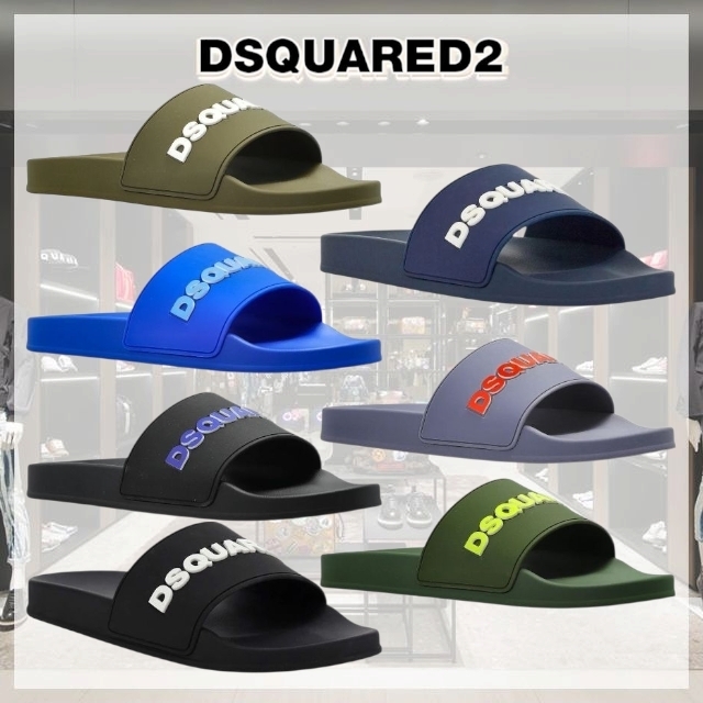 D SQUARED2* ディースクエアード スリッポン スライドサンダル