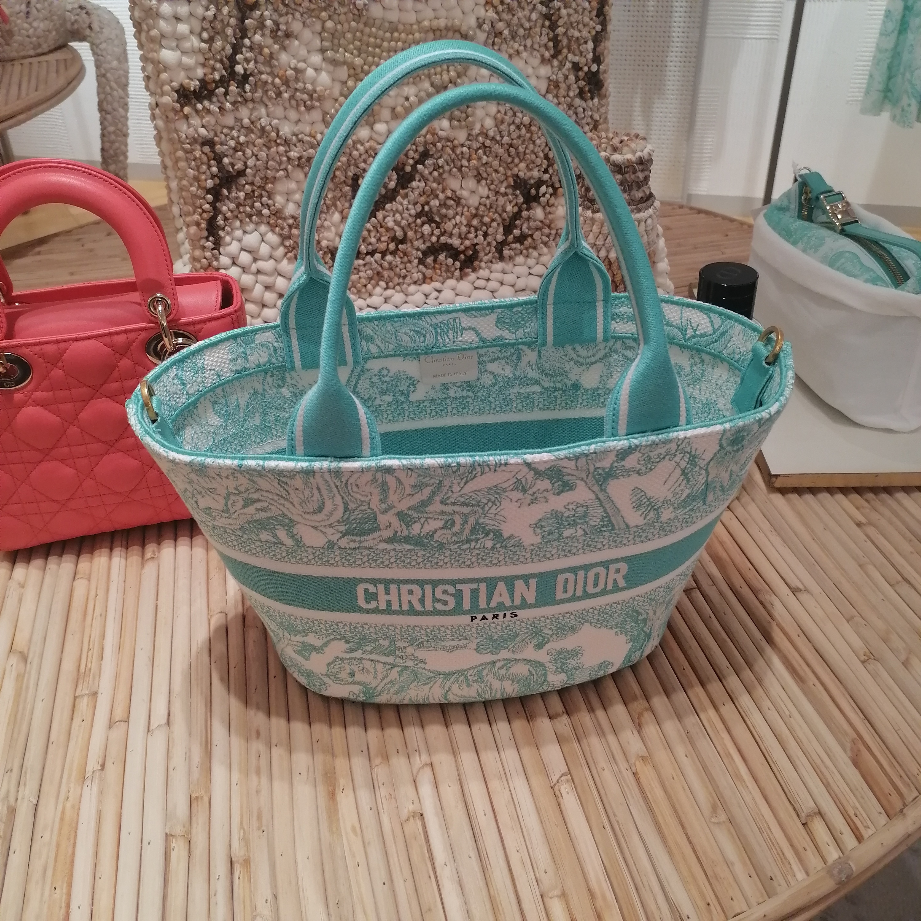 Dior ディオール Dioriviera パニエ シャポーバッグ