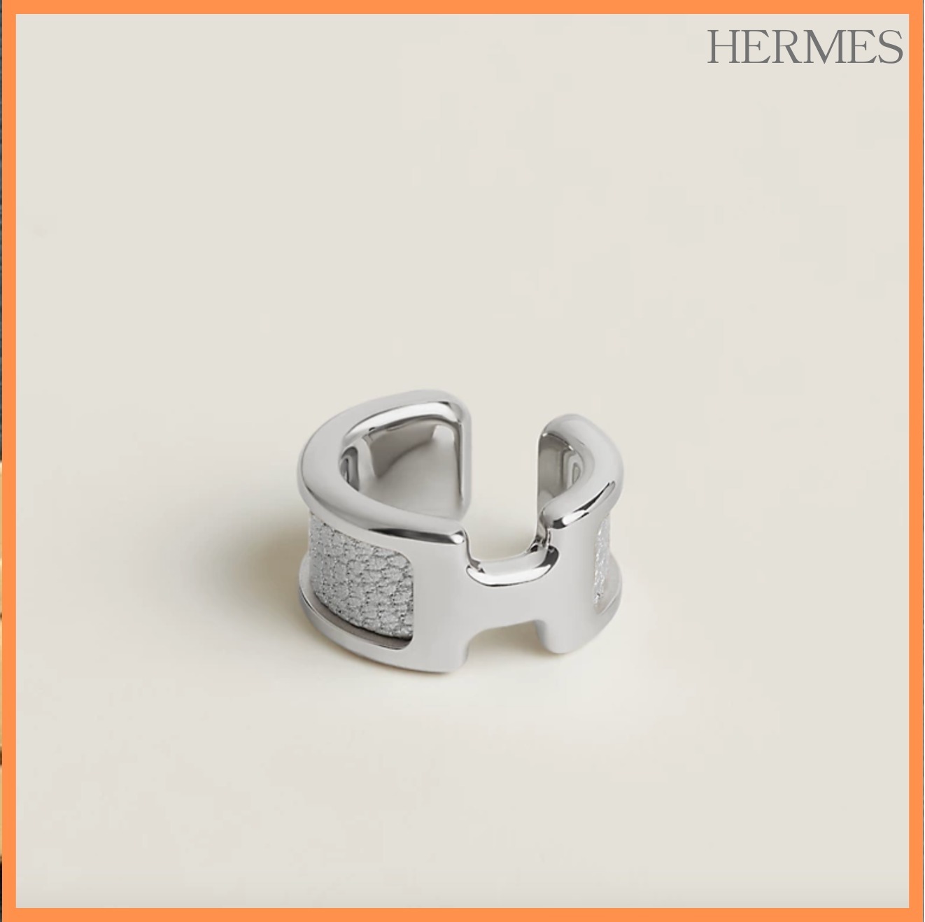 【残りわずか】HERMES メンズ イヤリング スモールモデル
