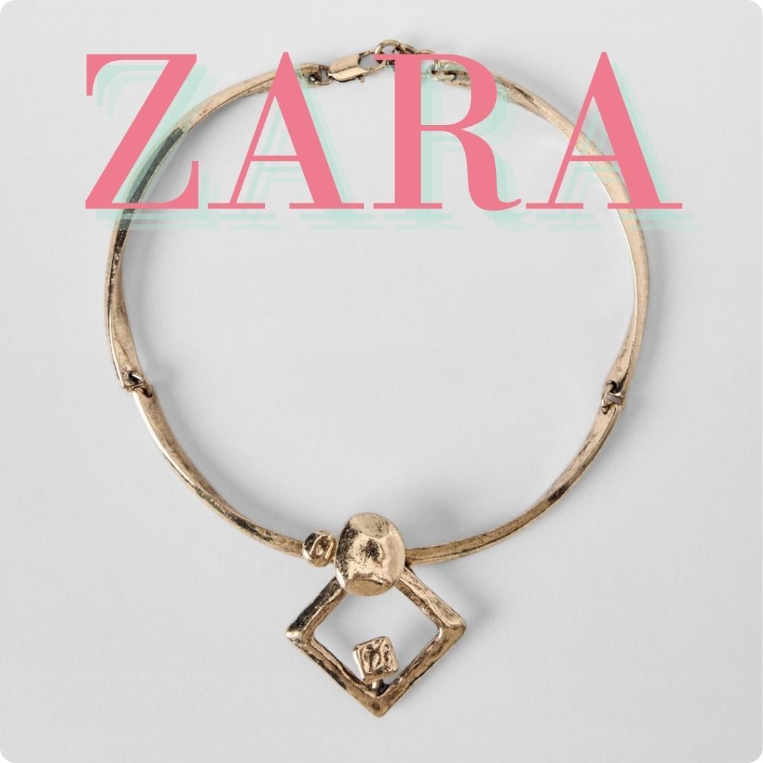 KATE MOSS X ZARA メタルパーツネックレス 1856/615