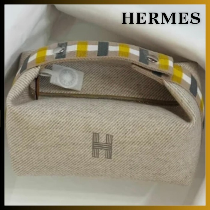 【Seigle】HERMES ブリッドアブラック PMサイズ /ポーチ