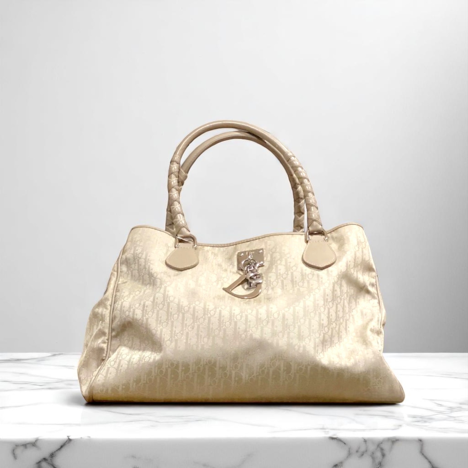 【Dior】ディオール★ tote★トート★ ベージュ【ランク：A】