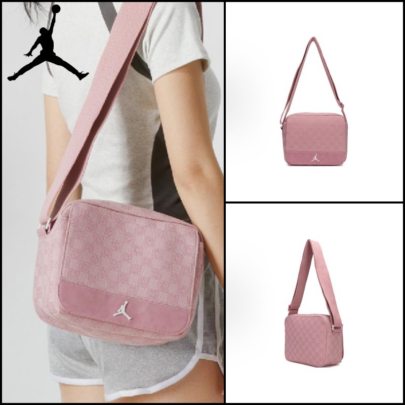 NIKE☆JORDAN☆モノグラム クロスボディバッグ Pink