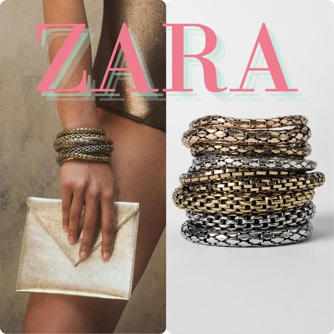 KATE MOSS X ZARA メタルブレスレットパック 1011/605