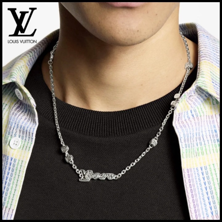 【カジュアルに☆】Louis Vuitton ネックレス LV バーズ ダイス