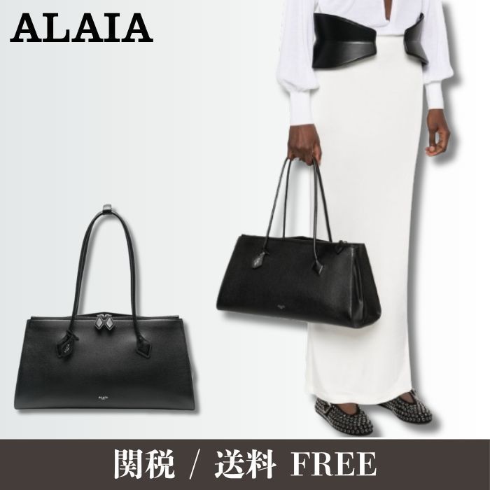 【定番】ALAIA カーフレザートートバッグ