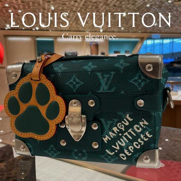 *キュートな犬モチーフに夢中*【LV】ショルダーバッグ