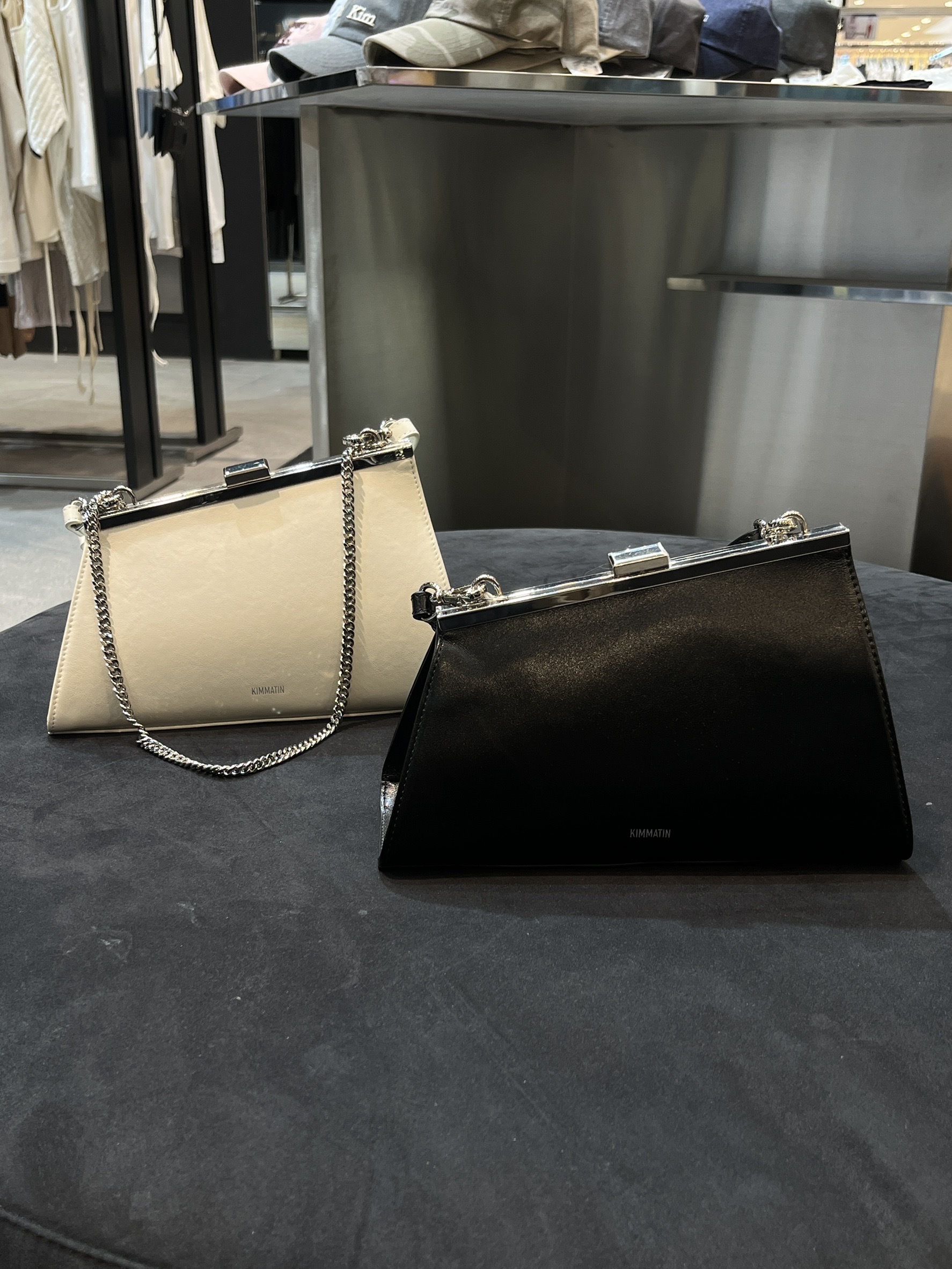 【MATIN KIM】KIM MATIN FRAME TWO WAY CHAIN BAG