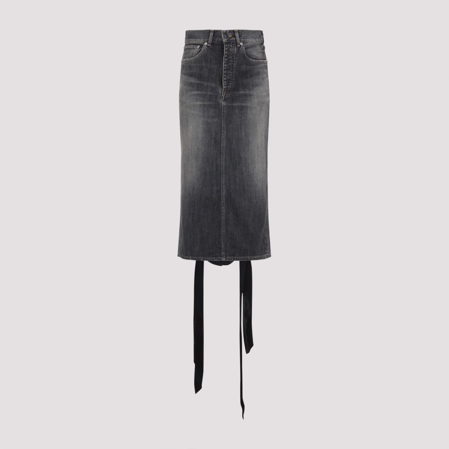 ミニスカート BALENCIAGA LACE UP MINI SKIRT