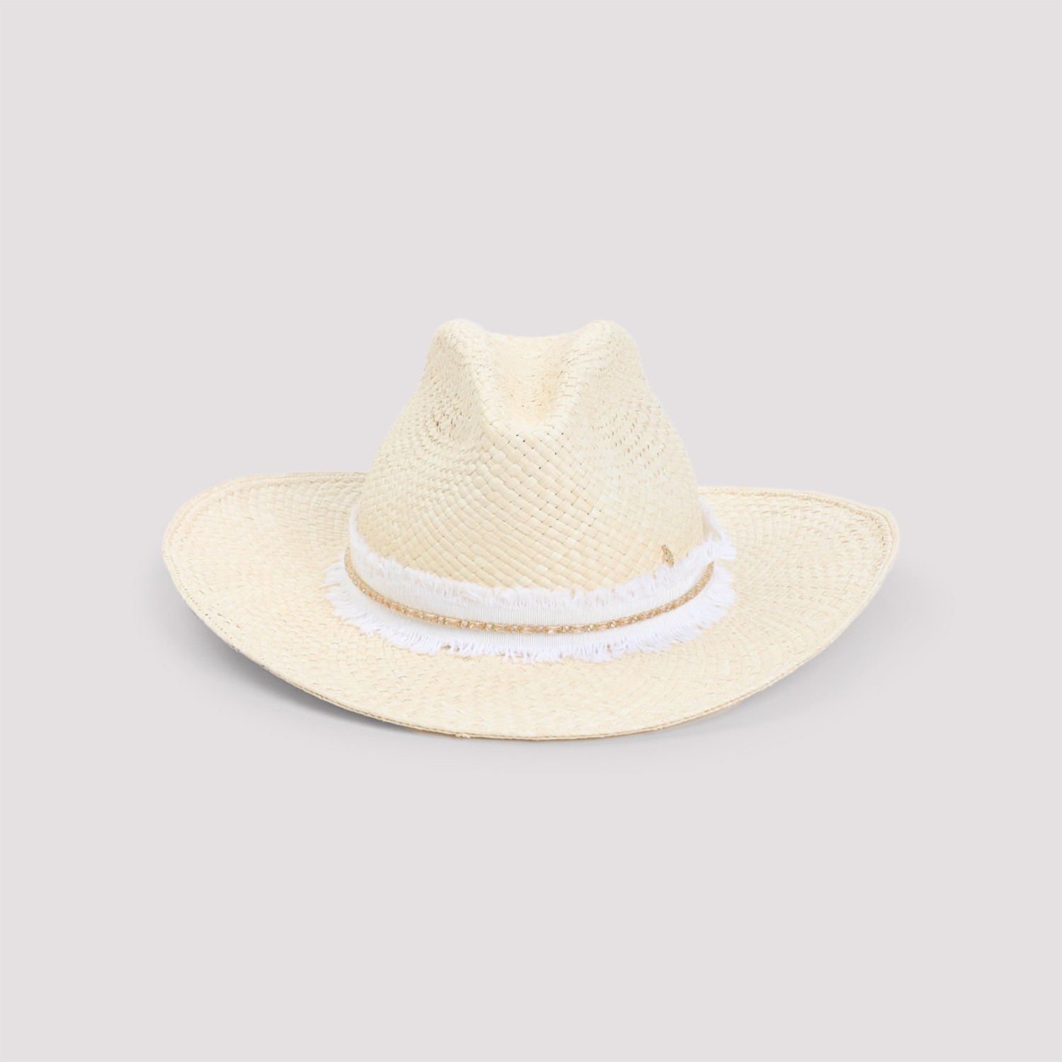 ハット MAISON MICHEL AUSTIN DENIM STRASS HAT