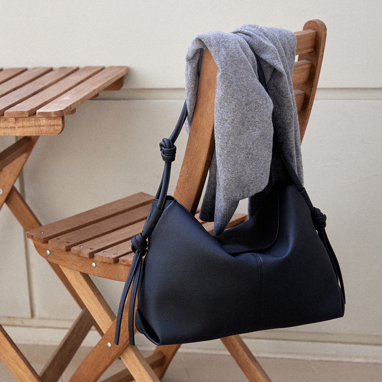 ショルダーバッグ・ポシェット [MOREMORR] NODI HOBO Bag - 2color