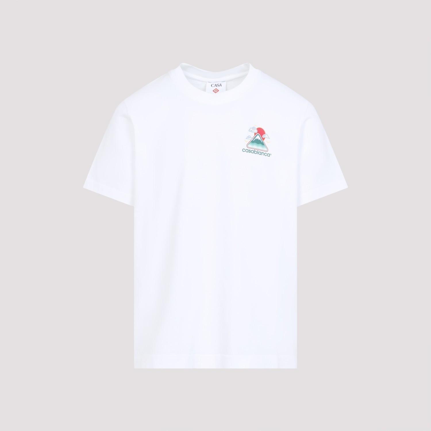 Tシャツ・カットソー CASABLANCA MOUNTAINS WAVES SCREEN T-SHIRT