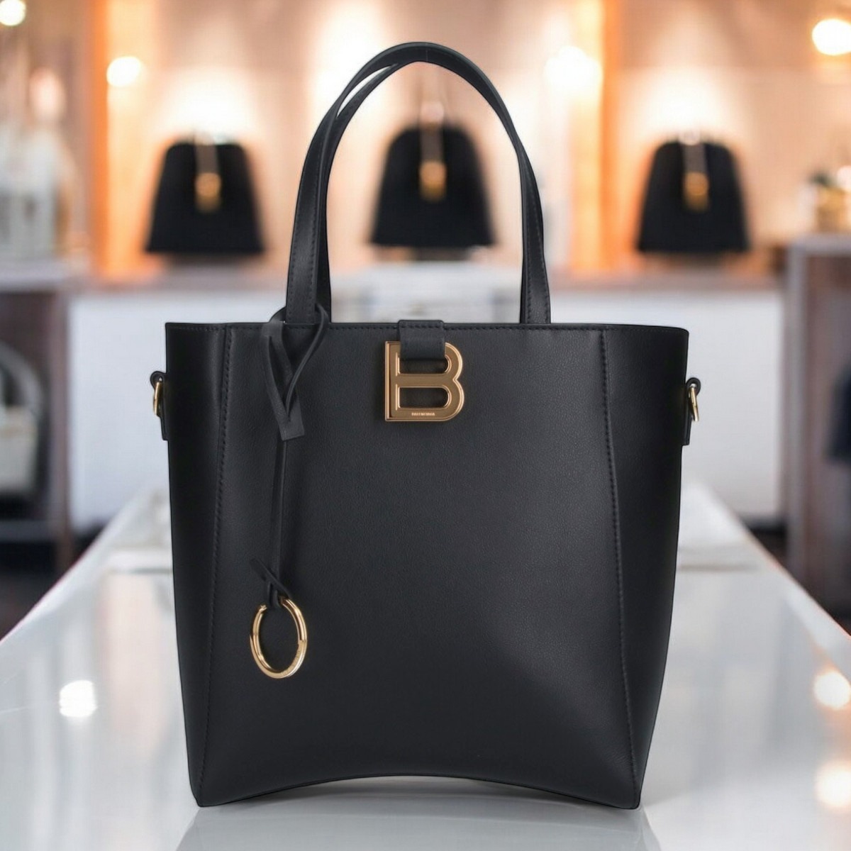 Balenciaga Hourglass Soft スモール トートバッグ